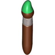 Lego malířský štětec, červeno hnědá (4615250, 6039576, 6047551)